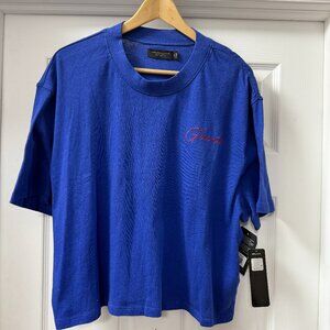 New York Giants Junk Food Women's cropped NFL tee New With Tags size XXL